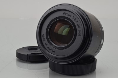 Lot 547 - A Sigma 60mm f/2.8 DN Lens