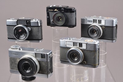 Lot 114 - Five Half-Frame Cameras