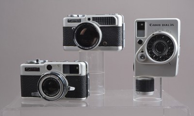 Lot 115 - Three Canon Half-Frame Cameras