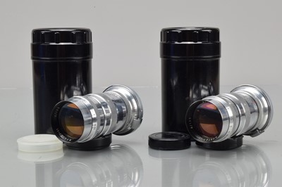 Lot 587 - Two Jupiter-11 135mm f/4 Lenses