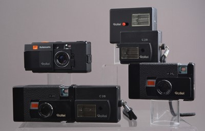 Lot 117 - Three Rollei Compact Cameras