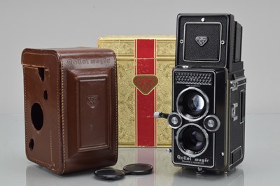 Lot 592 - A Rollei Magic II TLR Camera