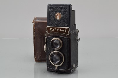 Lot 594 - A Rolleicord Ia TLR Camera