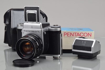 Lot 598 - A Pentacon Six TL Medium Format Camera