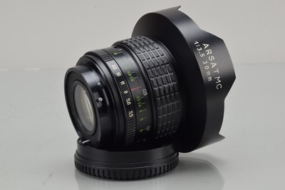 Lot 599 - An Arsat MC 30mm f/3.5 Lens