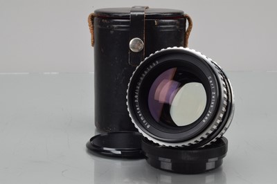 Lot 601 - A Carl Zeiss Jena 120mm f/2.8 Biometer Lens