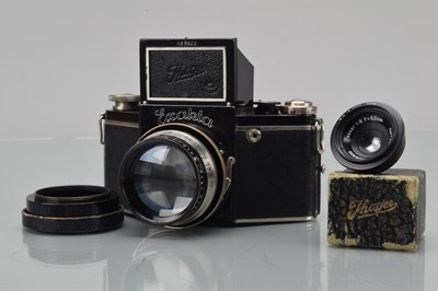 Lot 607 - An Ihagee Night Exakta Mod B SLR Camera