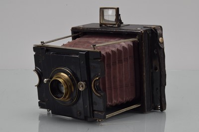 Lot 610 - An Erniman Klapp 12 x 9 Folding Strut camera