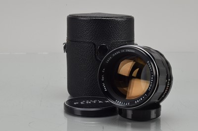 Lot 614 - An Asahi Super Takumar 85mm f/1.9 Lens