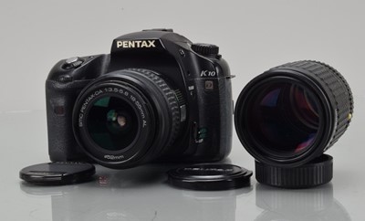 Lot 640 - A Pentax K10D DSLR Camera