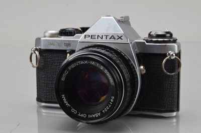 Lot 641 - A Pentax ME Super SLR Camera