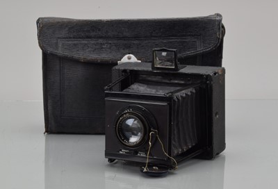 Lot 656 - A Carl Zeiss Jena Minimum Palmos Folding Strut Camera