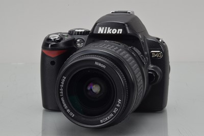 Lot 665 - A Nikon D40 Kit