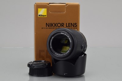 Lot 666 - A Nikon AF-S DX Nikkor 55-200mm f/4-5.6 ED VR II Lens