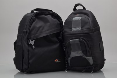 Lot 690 - Two Lowe Pro Back Packs