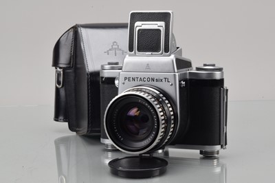 Lot 742 - A Pentacon Six TL Medium Format Camera