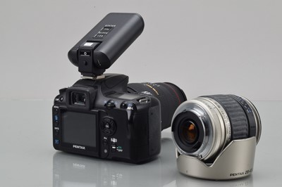Lot 753 - A Pentax K100 D DSLR Camera