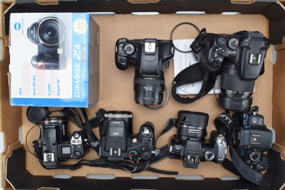 Lot 777 - A Tray of Digital Cameras