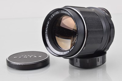 Lot 805 - An Ashai Super-Takumar 105mm f/2.8 Lens