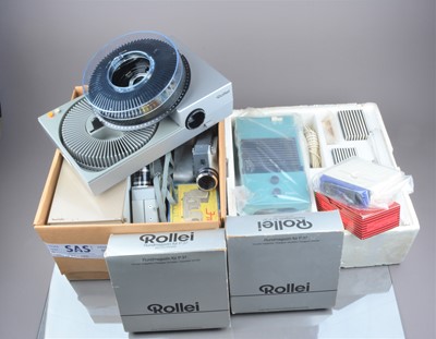 Lot 142 - A Group of Slide Projectors and Cine Equipment