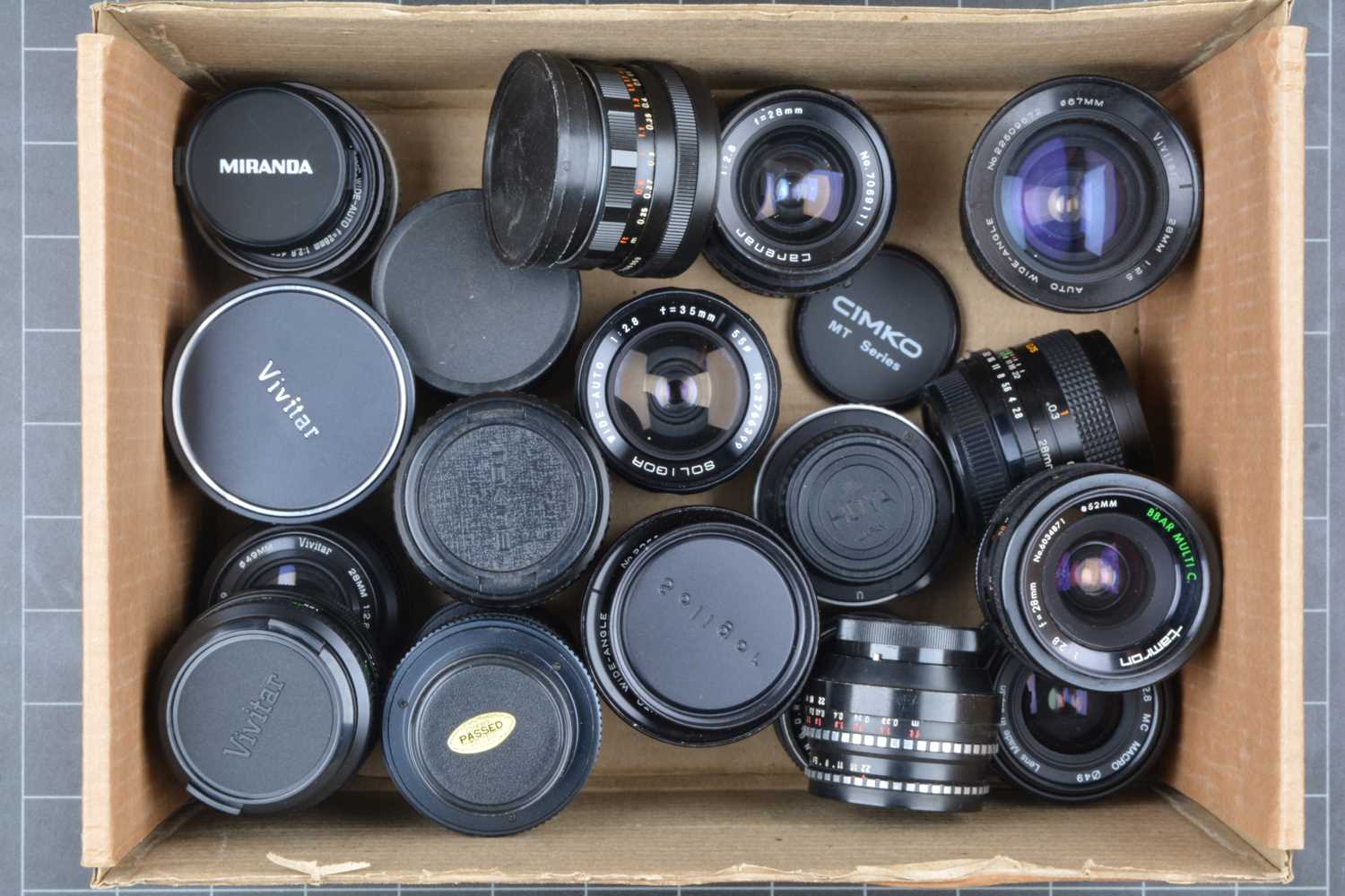 Lot 149 - A Group of Wide Angle Lenses