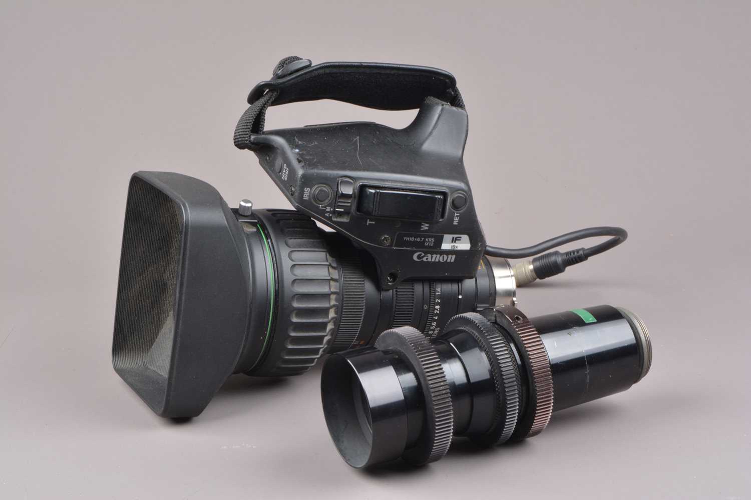 Lot 151 - Two Canon TV Lenses