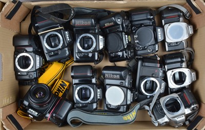 Lot 155 - A Tray of Nikon Camera Bodies