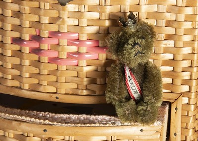 Lot 182 - Risworth - a post-war miniature Schuco Berlin Teddy Bear lapel pin
