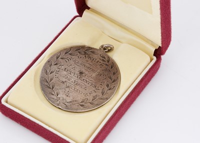 Lot 325 - An interesting William IV silver medal