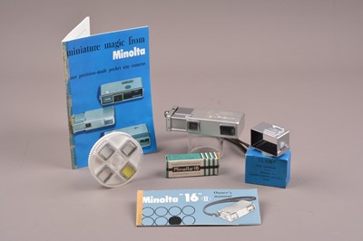 Lot 175 - A Minolta 16 Subminature Camera