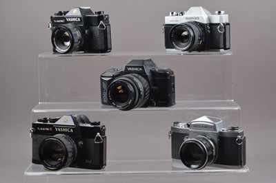 Lot 177 - A Group of SLR Cameras
