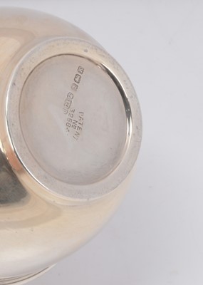 Lot 424 - An Art Deco period silver filled sugar caster by JG Ltd