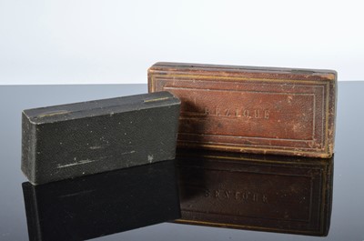 Lot 451 - A late Victorian cased set of Bezique by Cavendish and produced by De La Rue