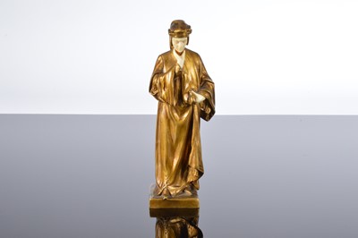 Lot 478 - A fine Art Deco figure after Affortunato Gory