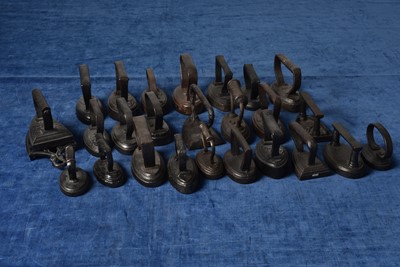 Lot 29 - A large collection of Small Flat and Sad Irons