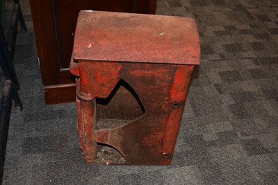 Lot 94 - A Scarce cast iron George VI Lamp Post mounted Letter Box