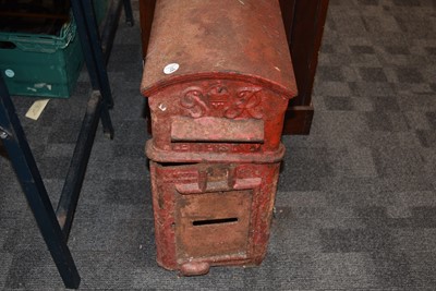 Lot 94 - A Scarce cast iron George VI Lamp Post mounted Letter Box