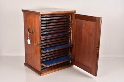 Lot 100 - A Medal/Coin Collector's Cabinet