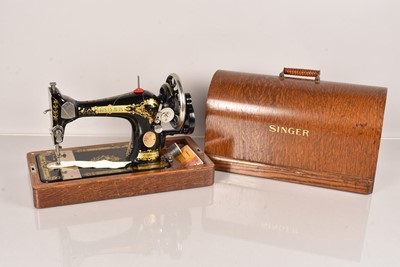 Lot 101 - A Singer Sewing Machine