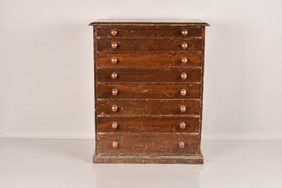 Lot 108 - A vintage Collector's Cabinet