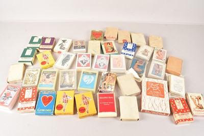 Lot 117 - A collection of 40+ Glamour Playing Card sets