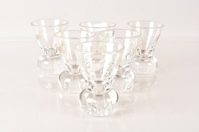 Lot 119 - A group of six Masonic Firing Glasses