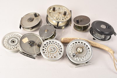 Lot 123 - A small selection of Fishing Reels and Spools