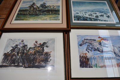 Lot 144 - Four Horse Racing Limited Edition Prints