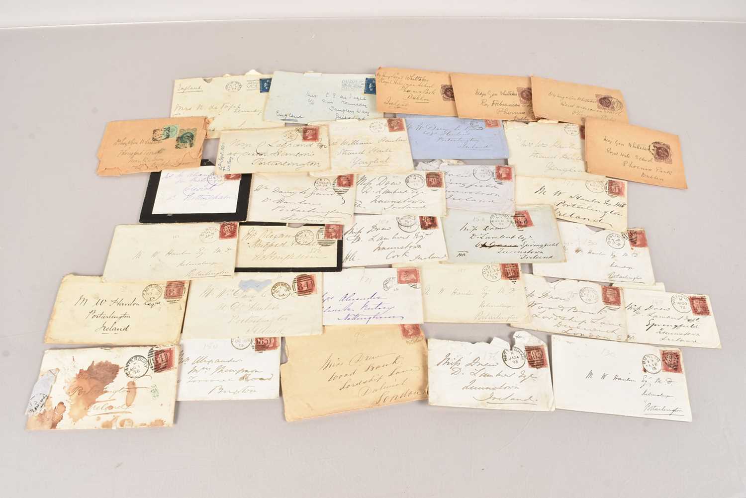 Lot 162 - A collection of British Victorian Postal History