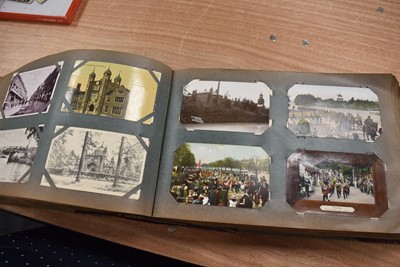 Lot 183 - Edwardian Period Large Postcard Album Containing Approximately 900 Postcards