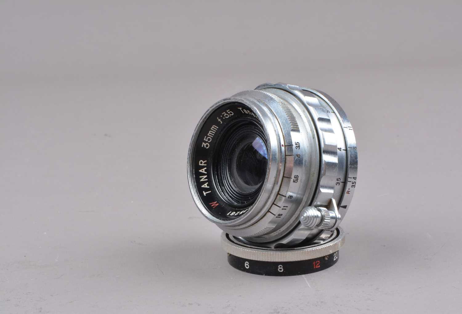 Lot 214 - A Tanaka Kogaku Tanar W 35mm f/3.5 Lens