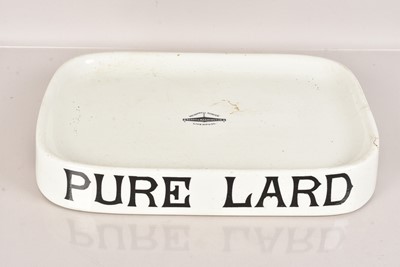 Lot 205 - A Ceramic 'Pure Lard' stand by Berry & Warmington Ltd