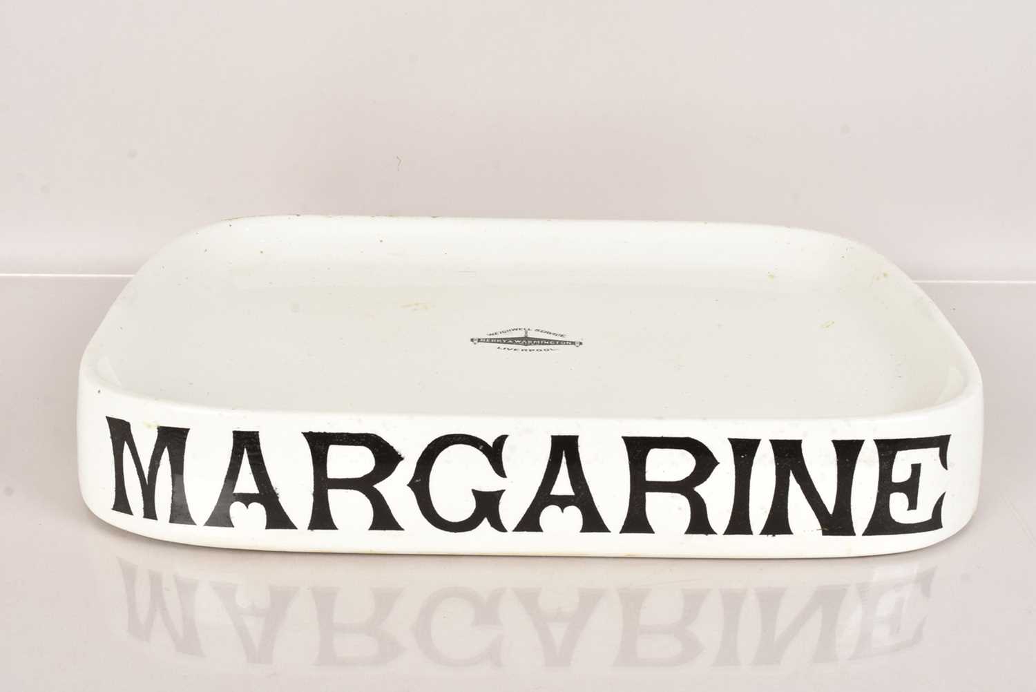 Lot 206 - A Ceramic 'Margarine' stand by Berry & Warmington Ltd