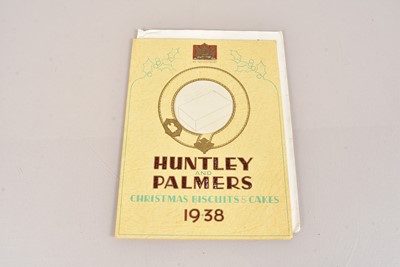 Lot 216 - Huntley & Palmers Christmas Biscuits & Cakes Catalogue 1938